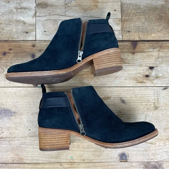 Kork-Ease Mesa Black‎ Suede Bootie - Women's Size 8 - Picture 9 of 14